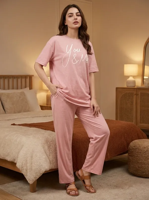 Fasense_Pure_Sinker_Cotton_Night_Suit_for_Women,__Super-Soft_Everyday_Loungewear_Tee_&_Pyjama_Set_for_Ladies_(Breathable,_Relaxed_Fit)
