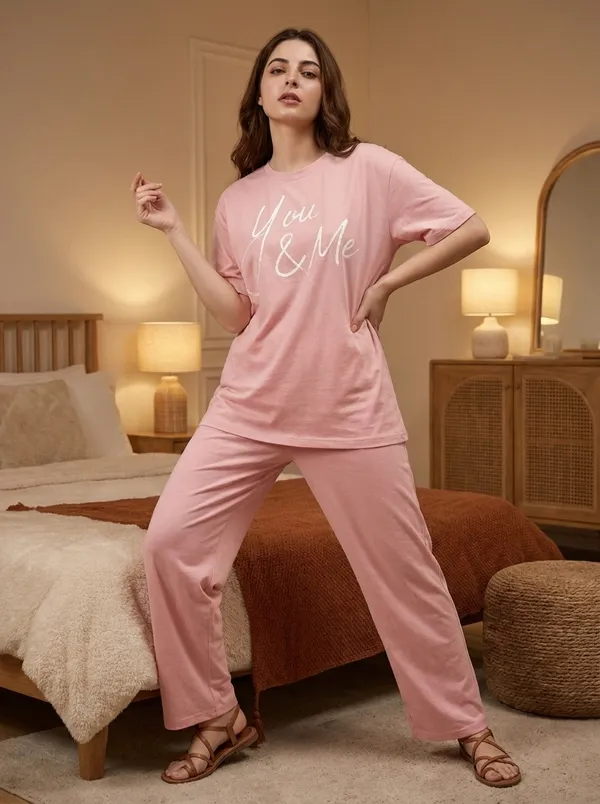 Fasense_Pure_Sinker_Cotton_Night_Suit_for_Women,__Super-Soft_Everyday_Loungewear_Tee_&_Pyjama_Set_for_Ladies_(Breathable,_Relaxed_Fit)