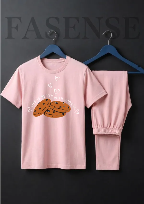 Fasense_Pure_Sinker_Cotton_Night_Suit_for_Women,__Super-Soft_Everyday_Loungewear_Tee_&_Pyjama_Set_for_Ladies_(Breathable,_Relaxed_Fit)