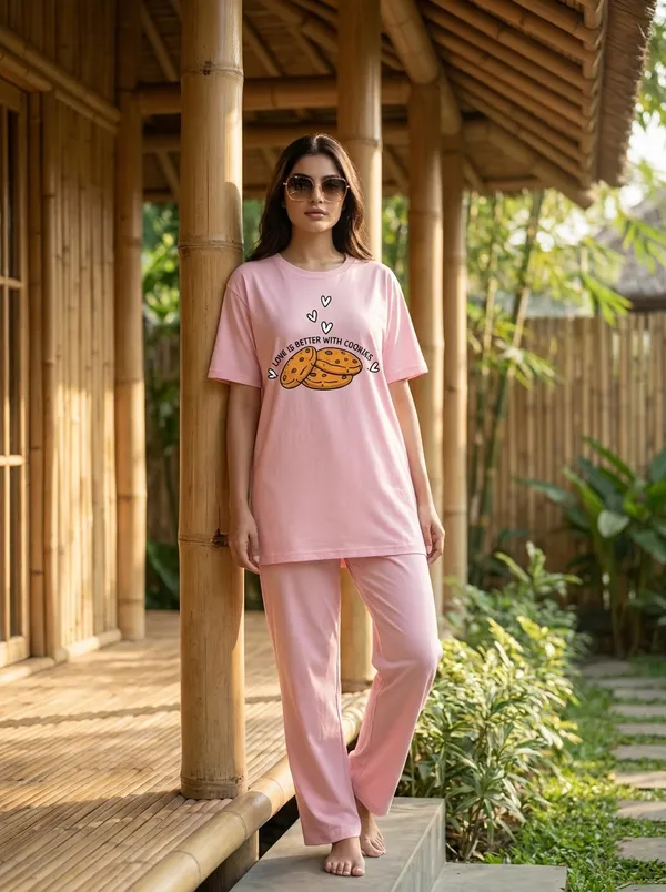 Fasense_Pure_Sinker_Cotton_Night_Suit_for_Women,__Super-Soft_Everyday_Loungewear_Tee_&_Pyjama_Set_for_Ladies_(Breathable,_Relaxed_Fit)