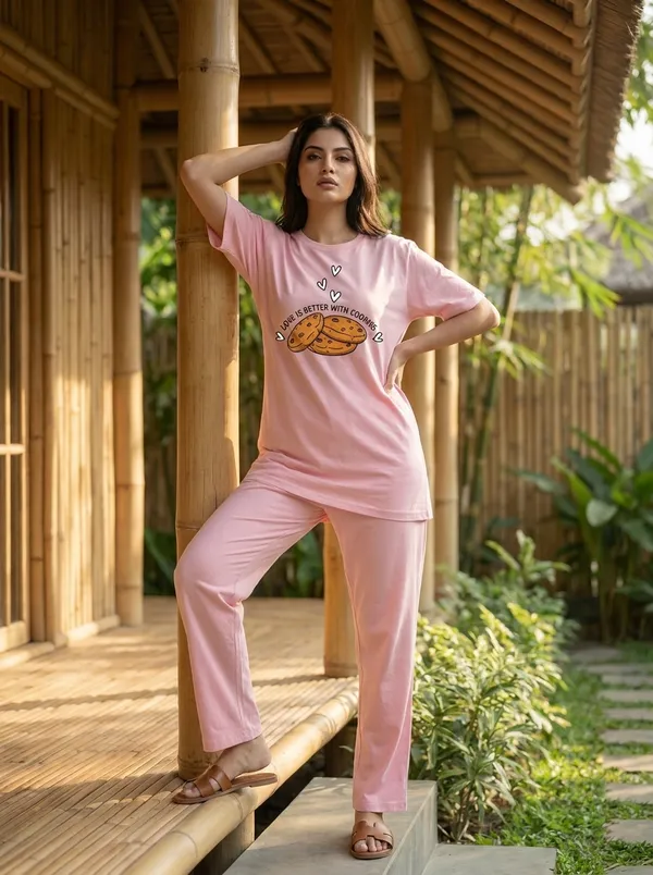 Fasense_Pure_Sinker_Cotton_Night_Suit_for_Women,__Super-Soft_Everyday_Loungewear_Tee_&_Pyjama_Set_for_Ladies_(Breathable,_Relaxed_Fit)