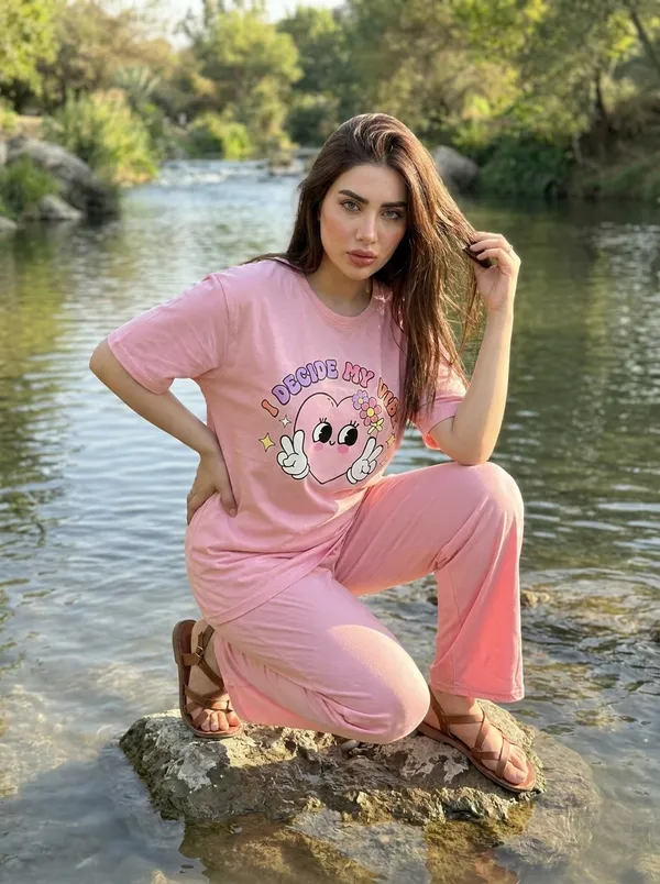Fasense_Pure_Sinker_Cotton_Night_Suit_for_Women,__Super-Soft_Everyday_Loungewear_Tee_&_Pyjama_Set_for_Ladies_(Breathable,_Relaxed_Fit)