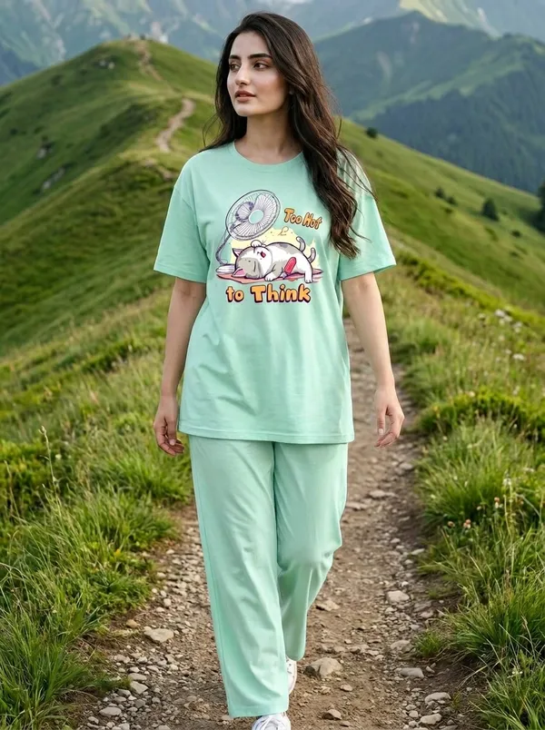 Fasense_Pure_Sinker_Cotton_Night_Suit_for_Women,__Super-Soft_Everyday_Loungewear_Tee_&_Pyjama_Set_for_Ladies_(Breathable,_Relaxed_Fit)