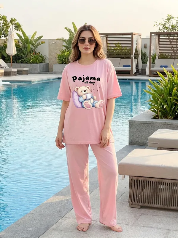 Fasense_Pure_Sinker_Cotton_Night_Suit_for_Women,__Super-Soft_Everyday_Loungewear_Tee_&_Pyjama_Set_for_Ladies_(Breathable,_Relaxed_Fit)