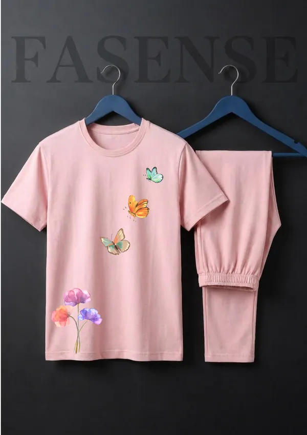 Fasense_Pure_Sinker_Cotton_Night_Suit_for_Women,__Super-Soft_Everyday_Loungewear_Tee_&_Pyjama_Set_for_Ladies_(Breathable,_Relaxed_Fit)