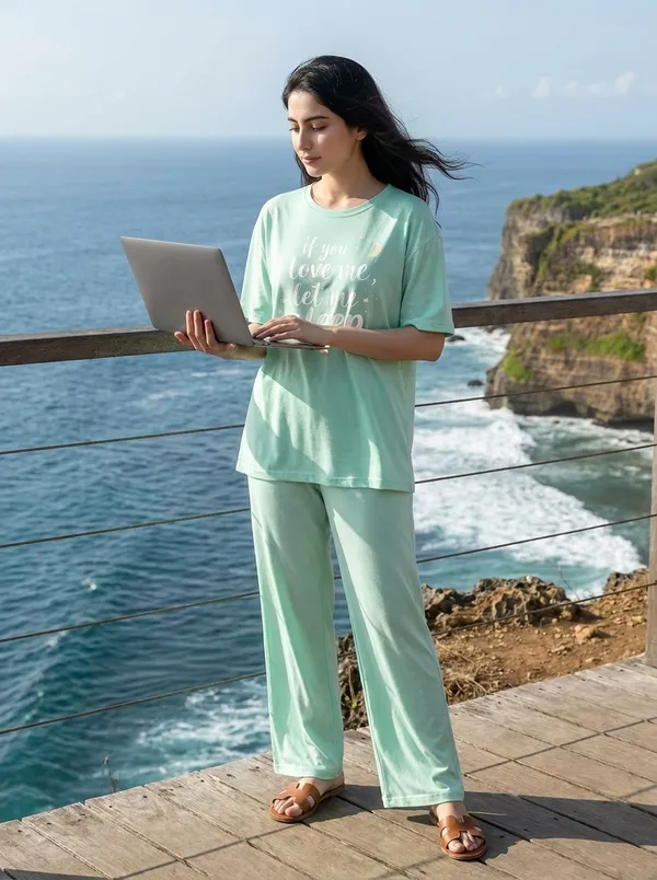 Fasense_Pure_Sinker_Cotton_Night_Suit_for_Women,__Super-Soft_Everyday_Loungewear_Tee_&_Pyjama_Set_for_Ladies_(Breathable,_Relaxed_Fit)