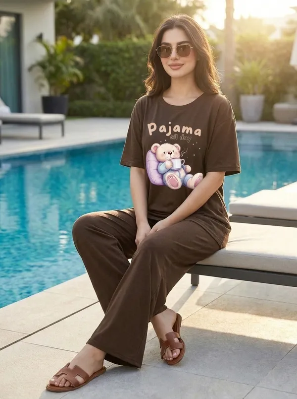 Fasense_Pure_Sinker_Cotton_Night_Suit_for_Women,__Super-Soft_Everyday_Loungewear_Tee_&_Pyjama_Set_for_Ladies_(Breathable,_Relaxed_Fit)