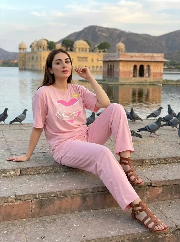 Fasense_Pure_Sinker_Cotton_Night_Suit_for_Women,__Super-Soft_Everyday_Loungewear_Tee_&_Pyjama_Set_for_Ladies_(Breathable,_Relaxed_Fit)