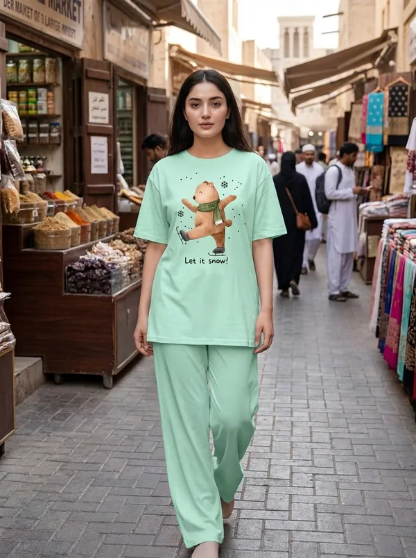 Fasense_Pure_Sinker_Cotton_Night_Suit_for_Women,__Super-Soft_Everyday_Loungewear_Tee_&_Pyjama_Set_for_Ladies_(Breathable,_Relaxed_Fit)