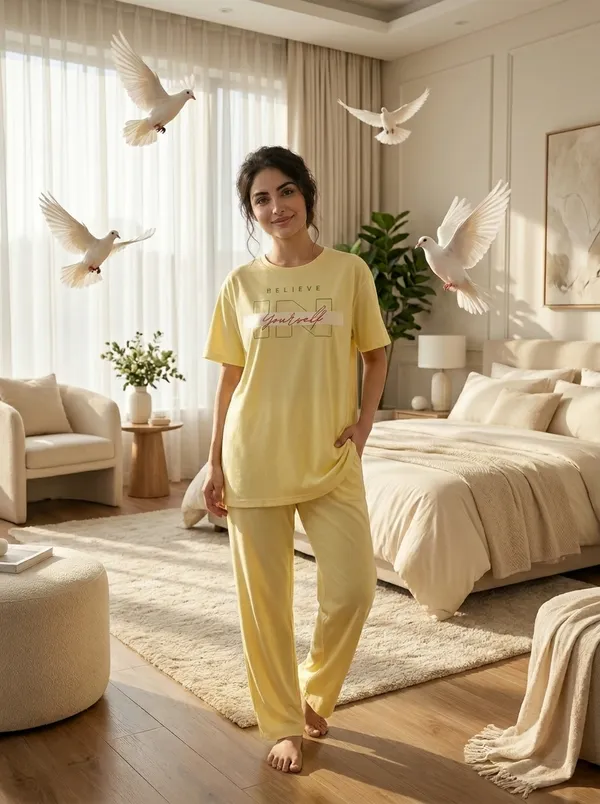 Fasense_Pure_Sinker_Cotton_Night_Suit_for_Women,__Super-Soft_Everyday_Loungewear_Tee_&_Pyjama_Set_for_Ladies_(Breathable,_Relaxed_Fit)
