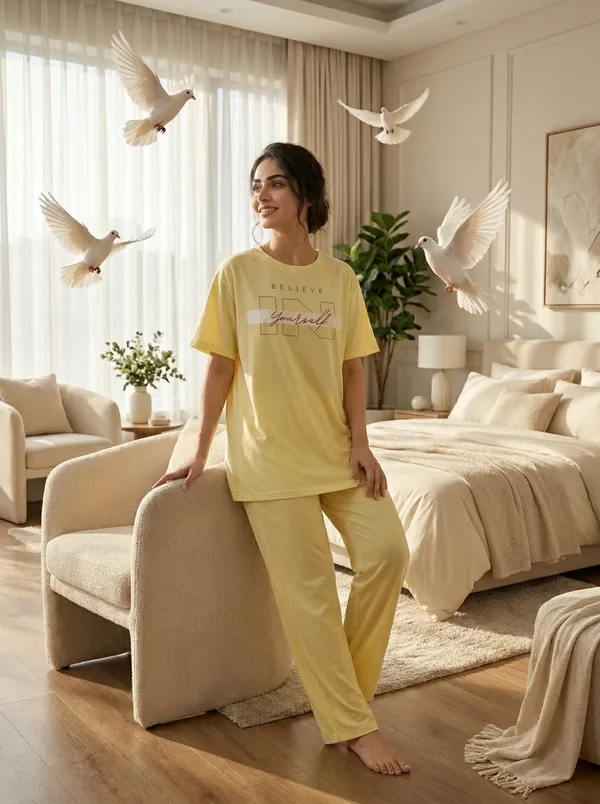 Fasense_Pure_Sinker_Cotton_Night_Suit_for_Women,__Super-Soft_Everyday_Loungewear_Tee_&_Pyjama_Set_for_Ladies_(Breathable,_Relaxed_Fit)