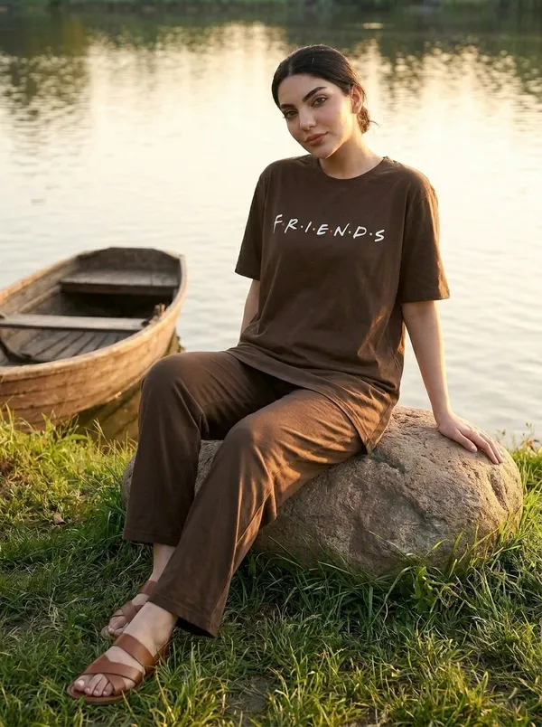 Fasense_Pure_Sinker_Cotton_Night_Suit_for_Women,__Super-Soft_Everyday_Loungewear_Tee_&_Pyjama_Set_for_Ladies_(Breathable,_Relaxed_Fit)
