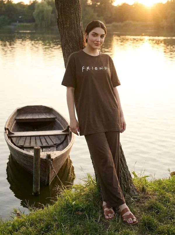 Fasense_Pure_Sinker_Cotton_Night_Suit_for_Women,__Super-Soft_Everyday_Loungewear_Tee_&_Pyjama_Set_for_Ladies_(Breathable,_Relaxed_Fit)