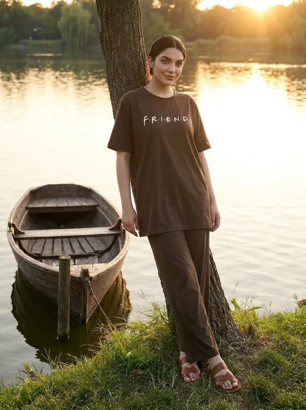 Fasense_Pure_Sinker_Cotton_Night_Suit_for_Women,__Super-Soft_Everyday_Loungewear_Tee_&_Pyjama_Set_for_Ladies_(Breathable,_Relaxed_Fit)