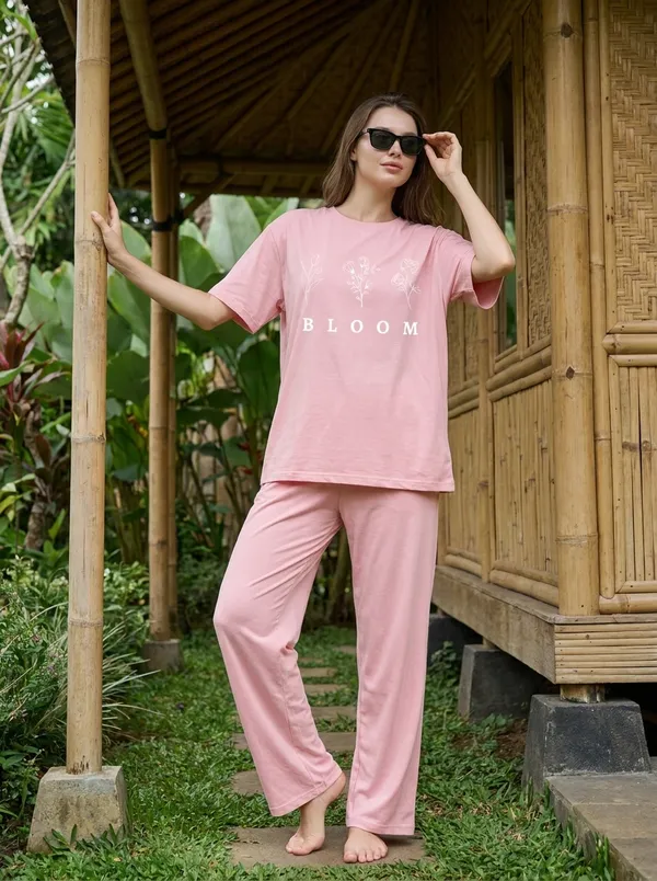 Fasense_Pure_Sinker_Cotton_Night_Suit_for_Women,__Super-Soft_Everyday_Loungewear_Tee_&_Pyjama_Set_for_Ladies_(Breathable,_Relaxed_Fit)