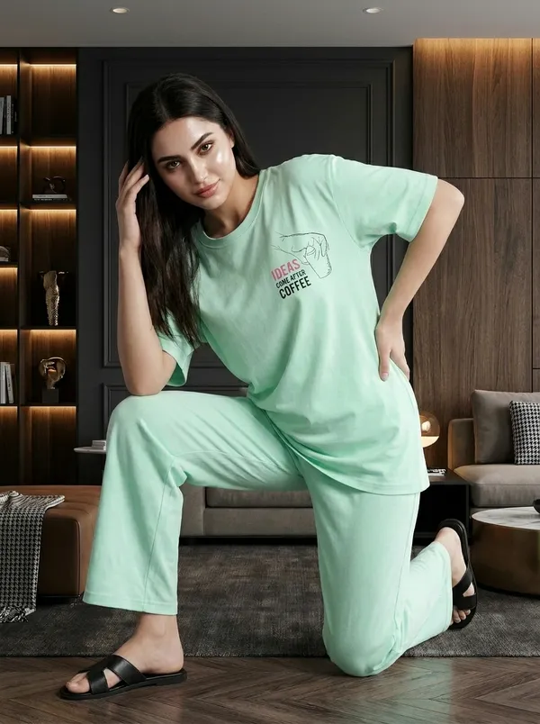 Fasense_Pure_Sinker_Cotton_Night_Suit_for_Women,__Super-Soft_Everyday_Loungewear_Tee_&_Pyjama_Set_for_Ladies_(Breathable,_Relaxed_Fit)
