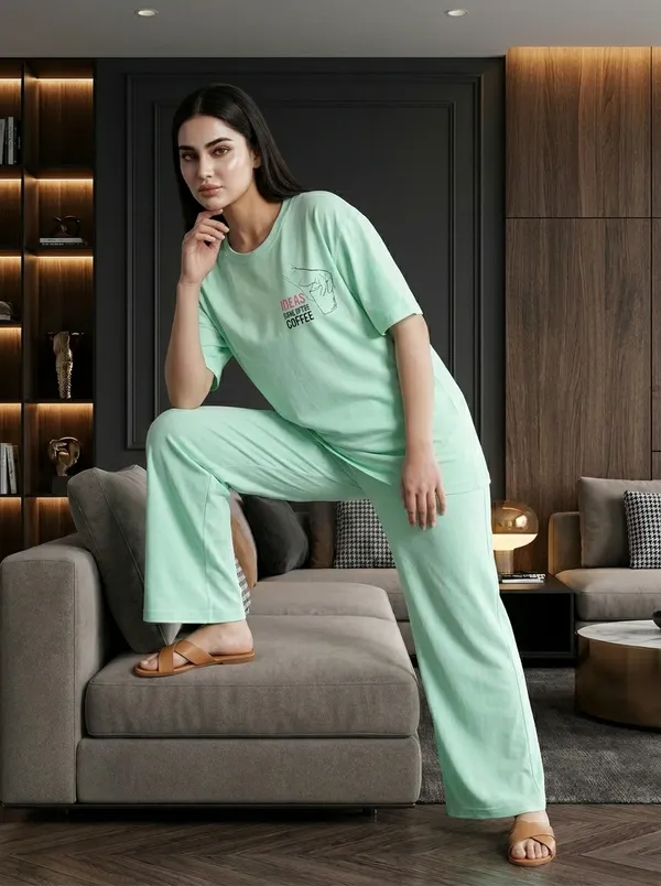 Fasense_Pure_Sinker_Cotton_Night_Suit_for_Women,__Super-Soft_Everyday_Loungewear_Tee_&_Pyjama_Set_for_Ladies_(Breathable,_Relaxed_Fit)