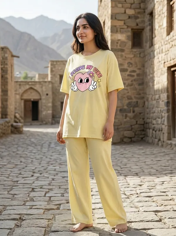 Fasense_Pure_Sinker_Cotton_Night_Suit_for_Women,__Super-Soft_Everyday_Loungewear_Tee_&_Pyjama_Set_for_Ladies_(Breathable,_Relaxed_Fit)