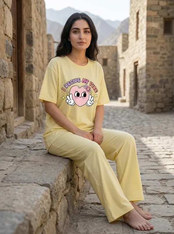 Fasense_Pure_Sinker_Cotton_Night_Suit_for_Women,__Super-Soft_Everyday_Loungewear_Tee_&_Pyjama_Set_for_Ladies_(Breathable,_Relaxed_Fit)