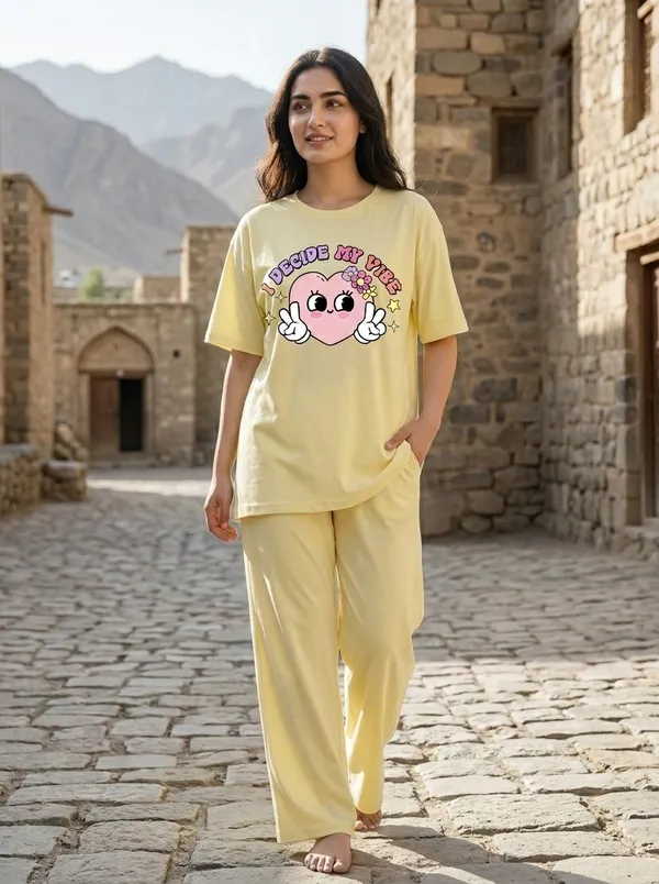 Fasense_Pure_Sinker_Cotton_Night_Suit_for_Women,__Super-Soft_Everyday_Loungewear_Tee_&_Pyjama_Set_for_Ladies_(Breathable,_Relaxed_Fit)