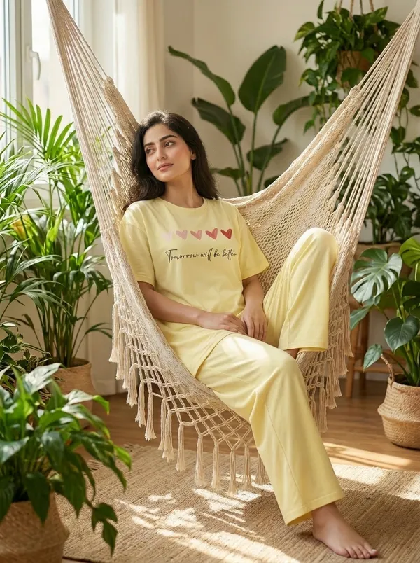 Fasense_Pure_Sinker_Cotton_Night_Suit_for_Women,__Super-Soft_Everyday_Loungewear_Tee_&_Pyjama_Set_for_Ladies_(Breathable,_Relaxed_Fit)