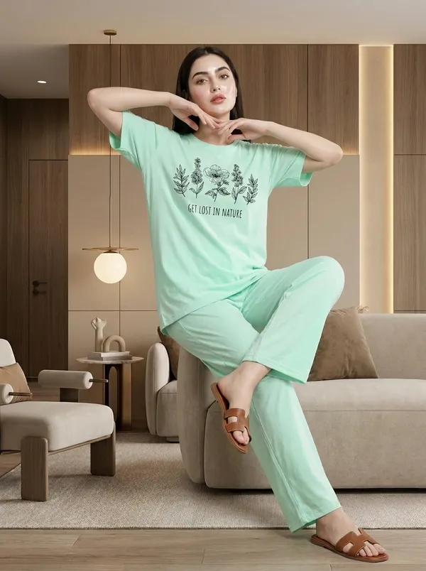 Fasense_Pure_Sinker_Cotton_Night_Suit_for_Women,__Super-Soft_Everyday_Loungewear_Tee_&_Pyjama_Set_for_Ladies_(Breathable,_Relaxed_Fit)
