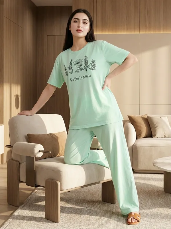 Fasense_Pure_Sinker_Cotton_Night_Suit_for_Women,__Super-Soft_Everyday_Loungewear_Tee_&_Pyjama_Set_for_Ladies_(Breathable,_Relaxed_Fit)