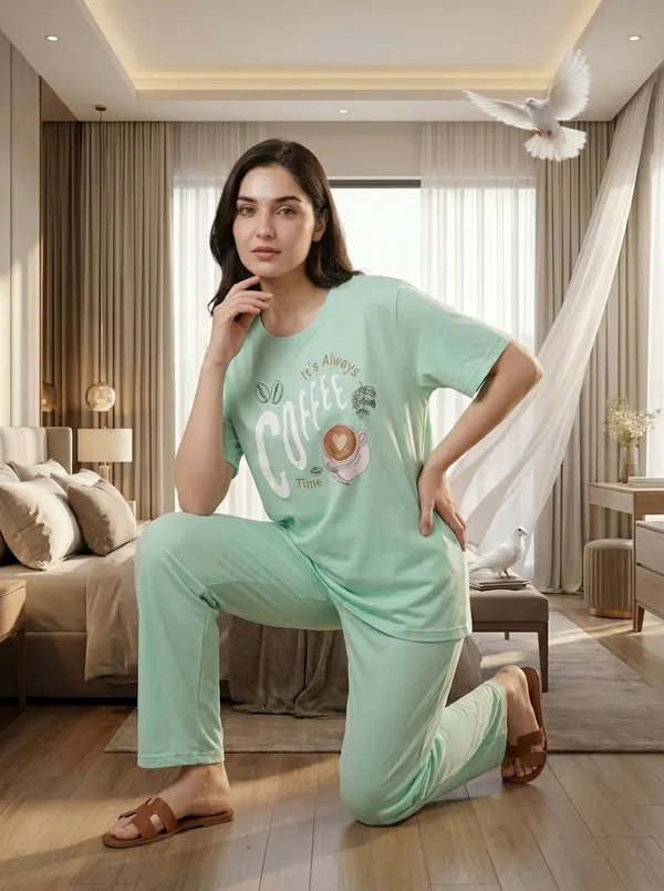 Fasense_Pure_Sinker_Cotton_Night_Suit_for_Women,__Super-Soft_Everyday_Loungewear_Tee_&_Pyjama_Set_for_Ladies_(Breathable,_Relaxed_Fit)