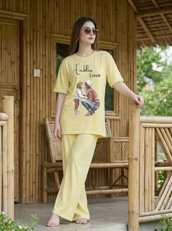 Fasense_Pure_Sinker_Cotton_Night_Suit_for_Women,__Super-Soft_Everyday_Loungewear_Tee_&_Pyjama_Set_for_Ladies_(Breathable,_Relaxed_Fit)
