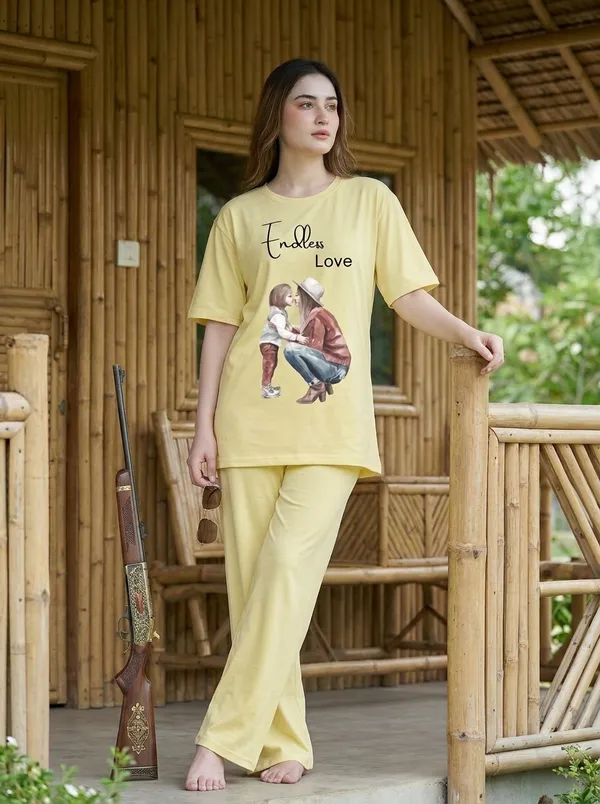 Fasense_Pure_Sinker_Cotton_Night_Suit_for_Women,__Super-Soft_Everyday_Loungewear_Tee_&_Pyjama_Set_for_Ladies_(Breathable,_Relaxed_Fit)