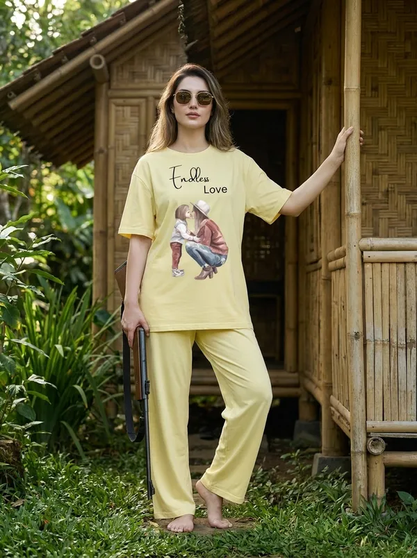 Fasense_Pure_Sinker_Cotton_Night_Suit_for_Women,__Super-Soft_Everyday_Loungewear_Tee_&_Pyjama_Set_for_Ladies_(Breathable,_Relaxed_Fit)