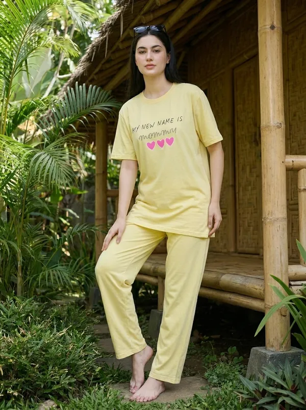 Fasense_Pure_Sinker_Cotton_Night_Suit_for_Women,__Super-Soft_Everyday_Loungewear_Tee_&_Pyjama_Set_for_Ladies_(Breathable,_Relaxed_Fit)