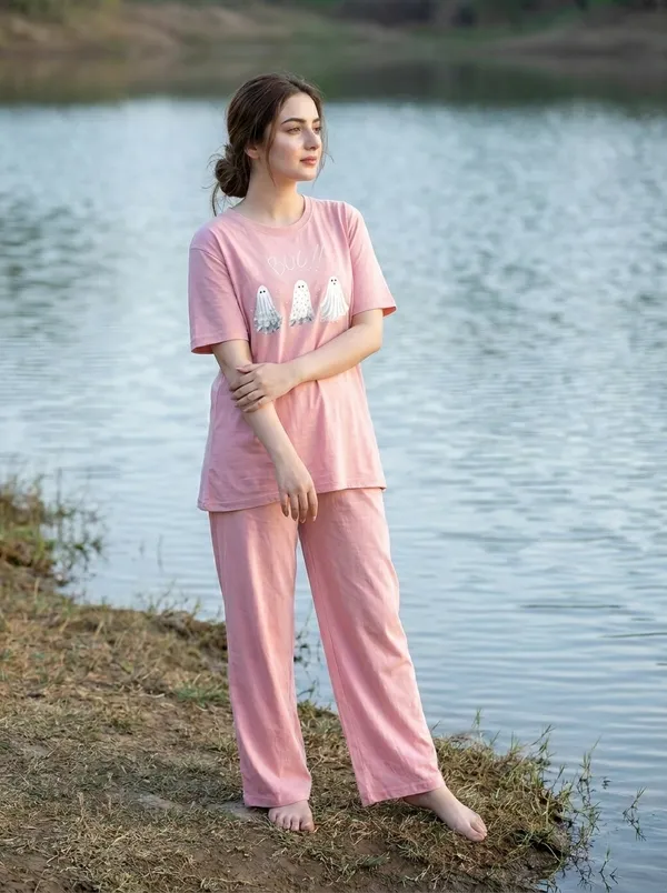 Fasense_Pure_Sinker_Cotton_Night_Suit_for_Women,__Super-Soft_Everyday_Loungewear_Tee_&_Pyjama_Set_for_Ladies_(Breathable,_Relaxed_Fit)