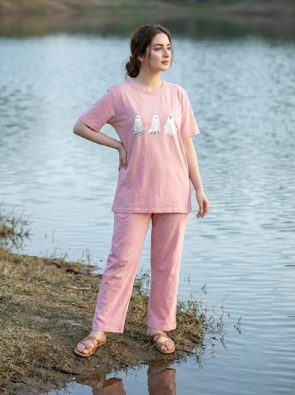 Fasense_Pure_Sinker_Cotton_Night_Suit_for_Women,__Super-Soft_Everyday_Loungewear_Tee_&_Pyjama_Set_for_Ladies_(Breathable,_Relaxed_Fit)