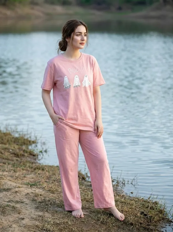 Fasense_Pure_Sinker_Cotton_Night_Suit_for_Women,__Super-Soft_Everyday_Loungewear_Tee_&_Pyjama_Set_for_Ladies_(Breathable,_Relaxed_Fit)