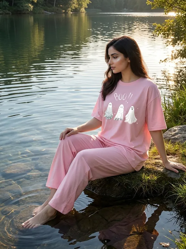 Fasense_Pure_Sinker_Cotton_Night_Suit_for_Women,__Super-Soft_Everyday_Loungewear_Tee_&_Pyjama_Set_for_Ladies_(Breathable,_Relaxed_Fit)