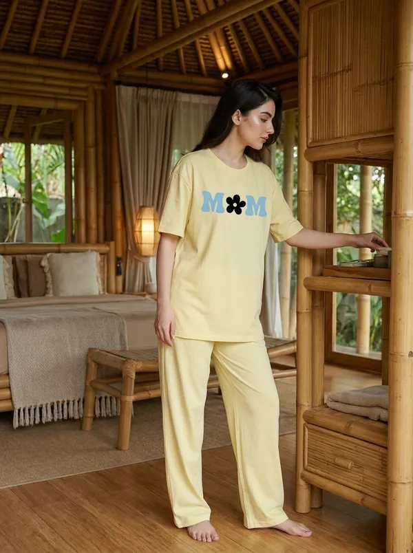 Fasense_Pure_Sinker_Cotton_Night_Suit_for_Women,__Super-Soft_Everyday_Loungewear_Tee_&_Pyjama_Set_for_Ladies_(Breathable,_Relaxed_Fit)
