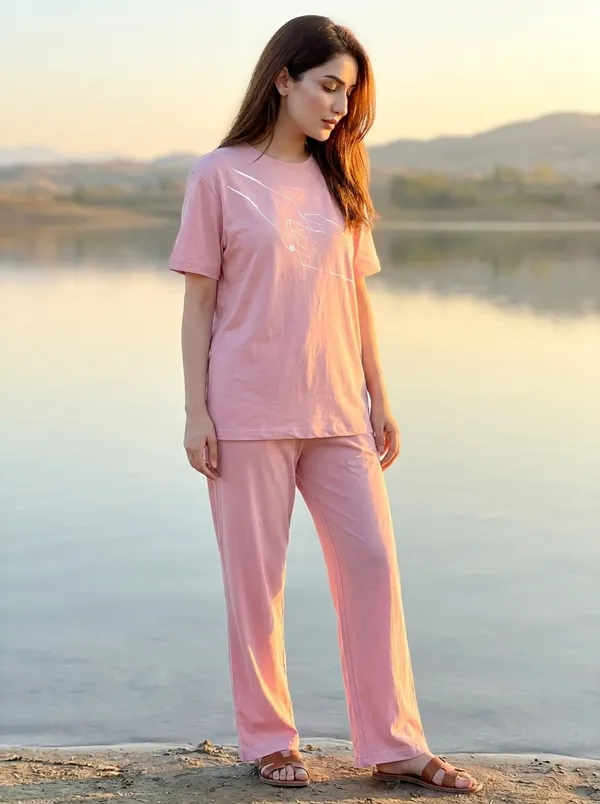 Fasense_Pure_Sinker_Cotton_Night_Suit_for_Women,__Super-Soft_Everyday_Loungewear_Tee_&_Pyjama_Set_for_Ladies_(Breathable,_Relaxed_Fit)