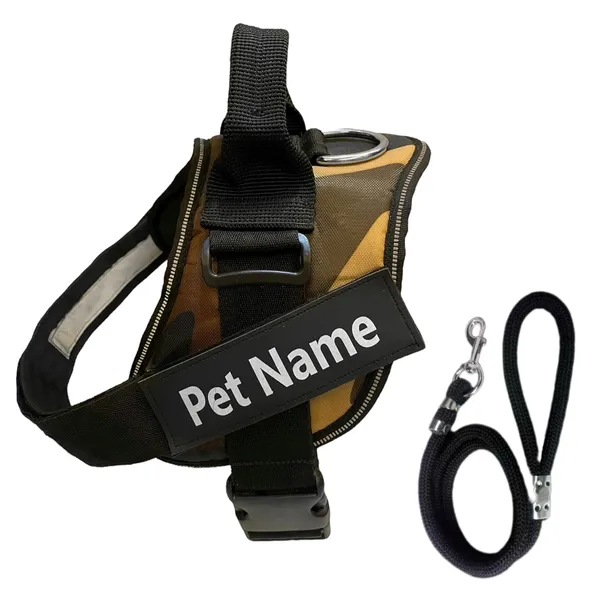 Camouflage_Mesh_Customized_Dog_Vest_Harness