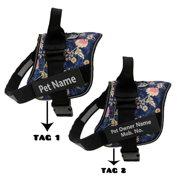 Blue_Nylon_Customized_Dog_Vest_Harness