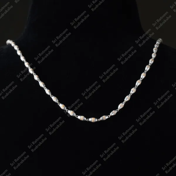 Tulsi_Mala_White_Small_Silver