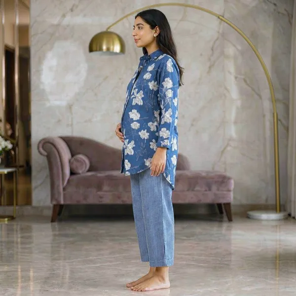 Indigo_Floral__Maternity_Tunic