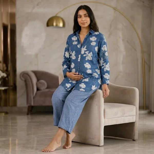 Indigo_Floral__Maternity_Tunic