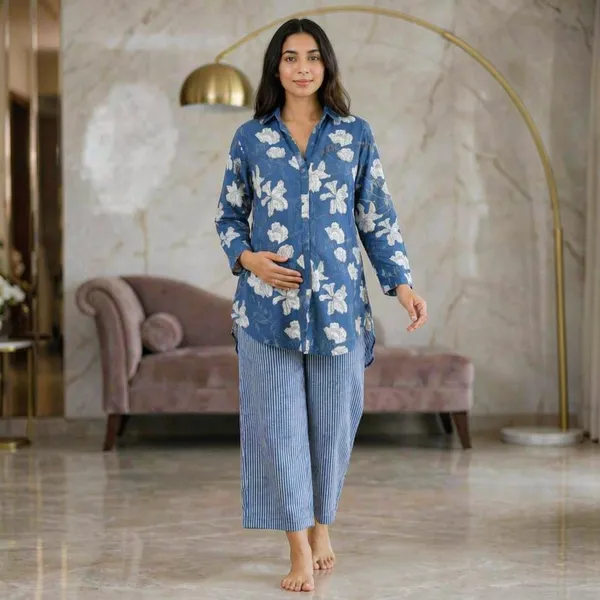Indigo_Floral__Maternity_Tunic