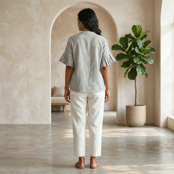 Serene_Pleated-Sleeve_Maternity_Top