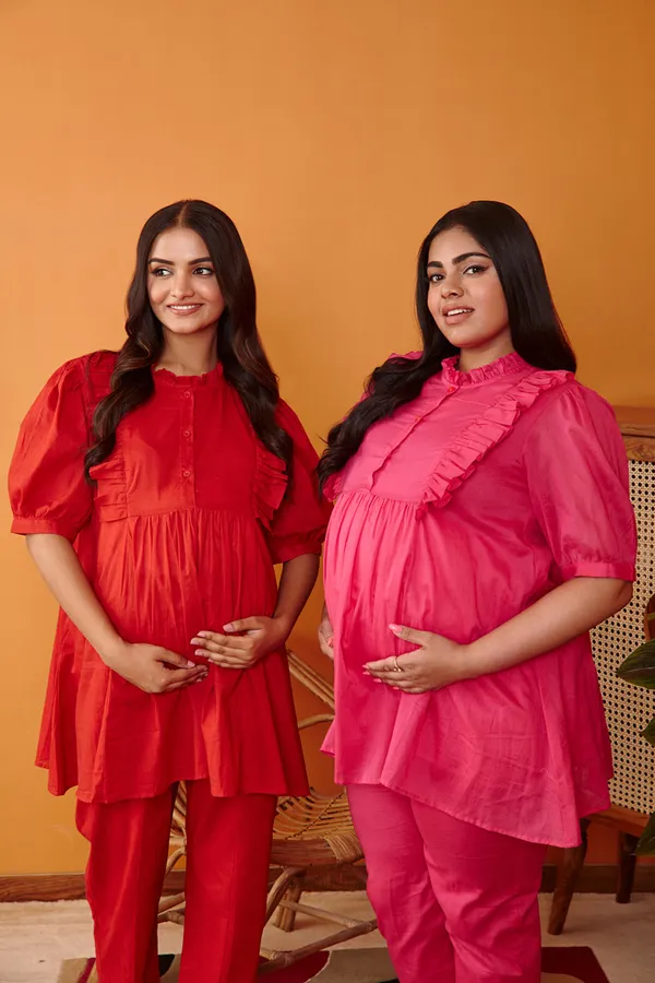 Red_Aurdrey_Maternity_&_Nursing_Co-Ord_Set
