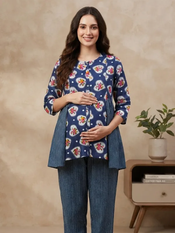 Floral_Heart_Print_Maternity__Co-ord_Set