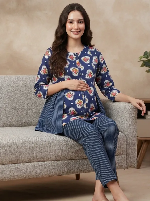 Floral_Heart_Print_Maternity__Co-ord_Set