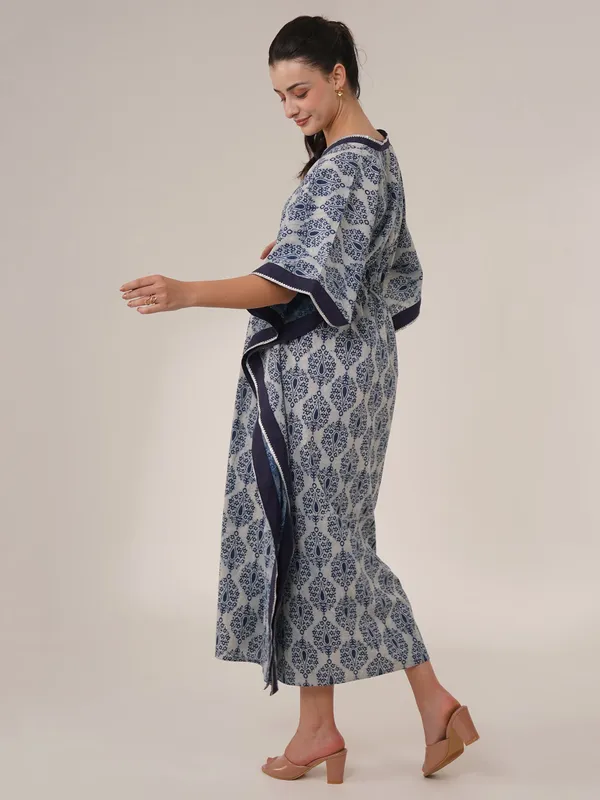 Grey_Soft_Indigo_Maternity_Kaftan_Dress