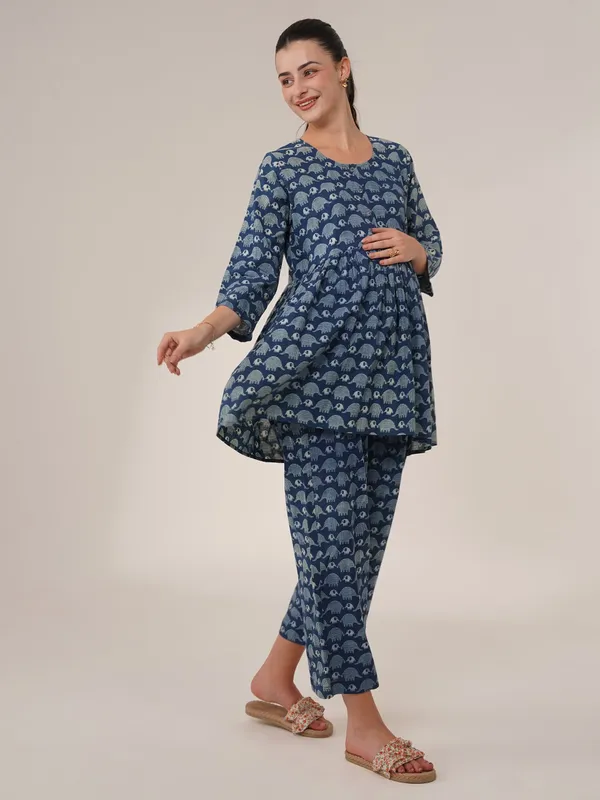 Indigo_Elephant_Print_Maternity_Night_Co-Ord_Set